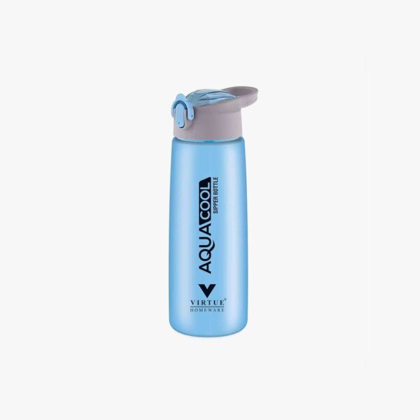 Plastic aqua cool water bottle for gym - for testing purpose only - not real product